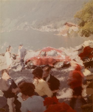 Riccardo Moncalvo (1915 - 2008)  - Fantasia, Lago di Brienz, 1968