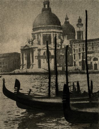 Domenico Riccardo Peretti Griva (1882 - 1962)  - Venezia: La Chiesa della Salute, 1930s