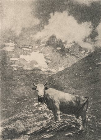 Domenico Riccardo Peretti Griva (1882 - 1962)  - Sotto il Cervino, 1930s