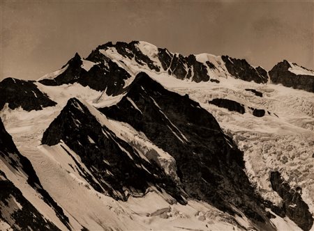 Vittorio Sella (1859 - 1943)  - Il Gran Paradiso dal Col Baretti, 1894