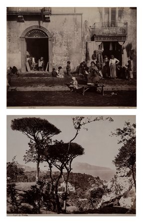 Giorgio Sommer (1834 - 1914)  - Napoli ; Capri da Massa, 1870s/1890