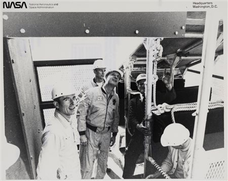 NASA (XX sec.)  - Crew Apollo 10, Thomas A. Stafford, John W. Young and Eugene A. Carnan, Cape Kennedy, Florida, 1969