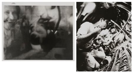 NASA (XX sec.)  - Apollo 10, TV picture Astronaut Thomas P. Stafford and Astronaut John Young, 1969