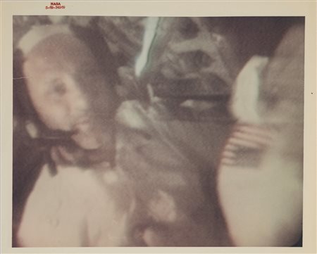 NASA (XX sec.)  - Apollo 10, TV picture, Astronaut Thomas P. Stafford on board, 1969