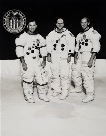 NASA (XX sec.)  - Crew members Apollo 16, Kennedy Space Center, Florida, 1972