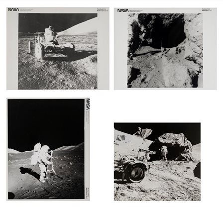 NASA (XX sec.)  - Apollo 17, Harrison H. Schmitt on moon, 1972