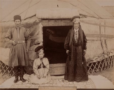 Anonimo - Famiglia Kalmouks, 1890s
