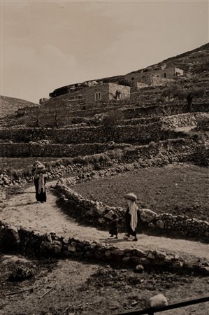 Hanns  Tschira (1899 - 1957)  - Senza titolo (Kidrontal, Gerusalemme), 1950s