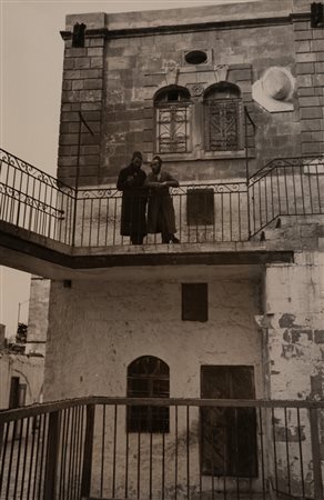 Hanns  Tschira (1899 - 1957)  - Senza titolo (Gerusalemme, rabbini), 1950s