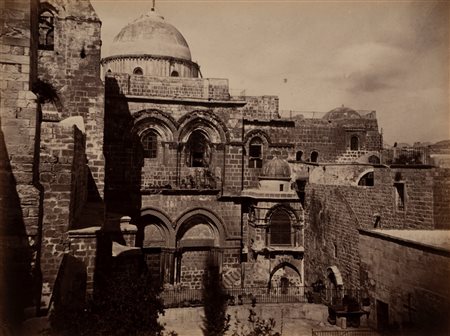 Félix Bonfils (attribuito a) (1831 - 1885)  - Gerusalemme, Santo Sepolcro, 1870s