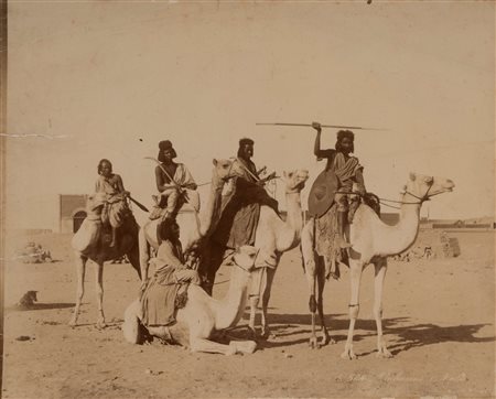 George & Constantine Zangaki (act. 1860 - 1890)  - Bicharins (Nubie), 1860s/1880s