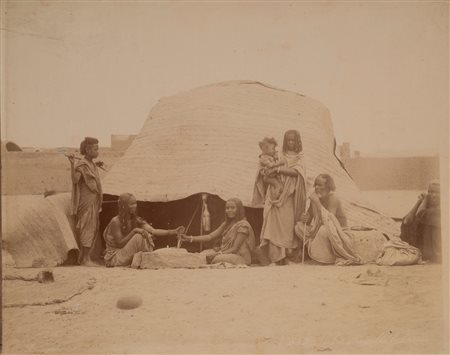 George & Constantine Zangaki (act. 1860 - 1890)  - Famille Bicharine, 1860s/1880s