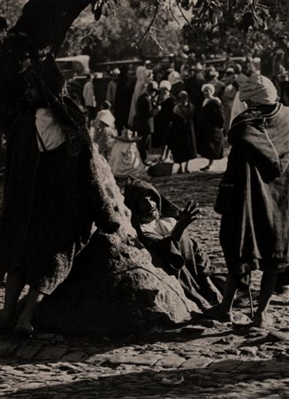 Hanns  Tschira (1899 - 1957)  - Tangeri, Marocco. I Filosofi, 1940s/1950s