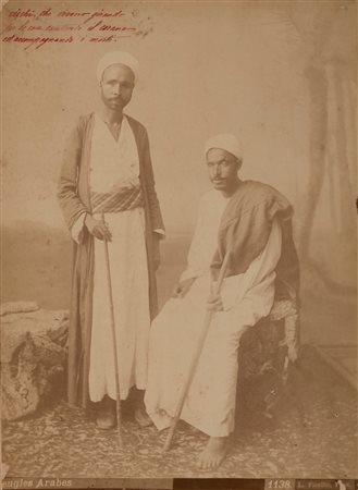 Luigi Fiorillo (1847 - 1898)  - Aveugles Arabes, 1870s