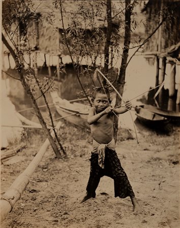 Anonimo - Moro's baby, Filippine, 1900s