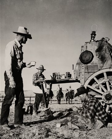 Anonimo - Senza titolo (Vita da cow boys), 1940s