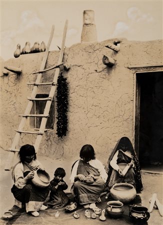 Anonimo - Pueblo Indians of New Mexico, fine pottery, 1926