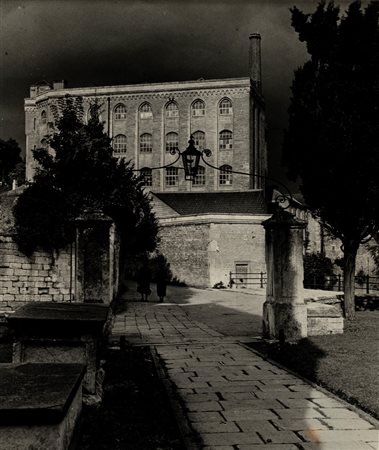 Bill Brandt (1904 - 1983)  - Summer evening in Bradford-on-avon, The georgian cloth factory, 1945