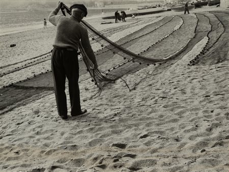 Giovanni Calleri (1890 - 1969)  - Vita al mare, 1950s