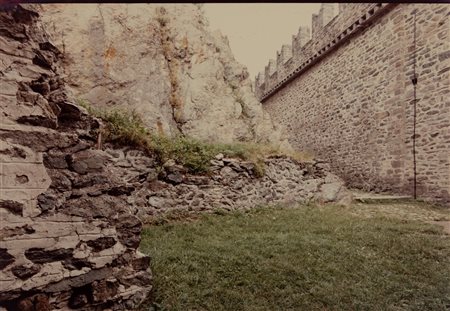 Luigi Ghirri (1943 - 1992)  - Sacra di San Michele, 1990