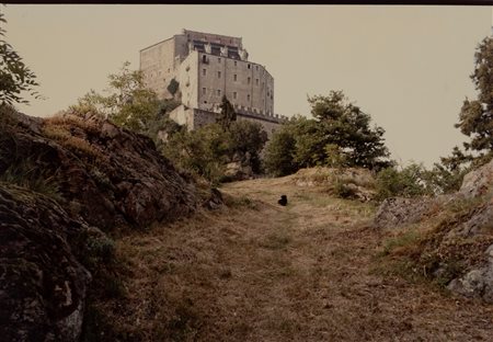 Luigi Ghirri (1943 - 1992)  - Sacra di San Michele, 1990