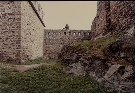 Luigi Ghirri (1943 - 1992)  - Sacra di San Michele, 1990