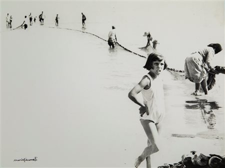 Mario Giacomelli (1925 - 2000)  - Famiglia di pescatori, 1955