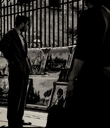 Francesco Giovannini (XX sec.)  - Mostra all'aperto, 1950s