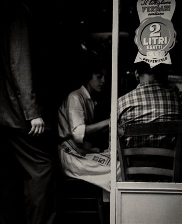 Francesco Giovannini (XX sec.)  - Il bettolino, 1950s