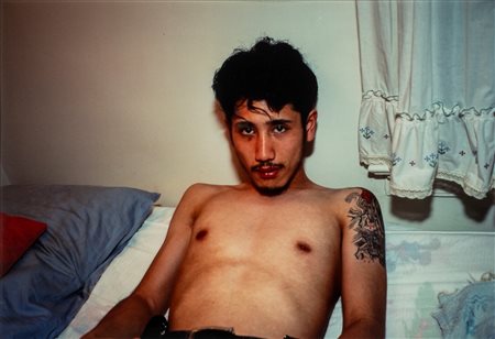 Nan Goldin (1953)  - Kee in bed, Est Hempton, 1988