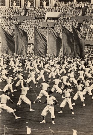 Sergej Loskutov (1901 - 1980)  - The sport celebration, Moscow, 1946