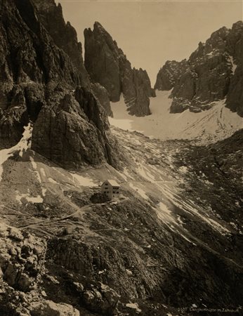 Luciano Morpurgo (1886 - 1971)  - Langkoflhütte m. Zahnkofl, 1940s