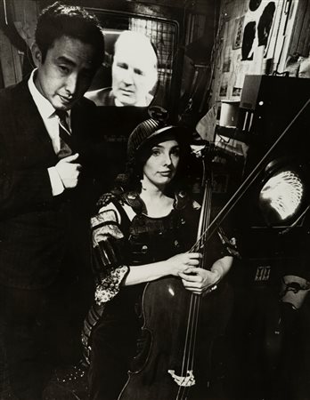 Nam June Paik (1932 - 2006)  - Charlotte Moorman, 1975