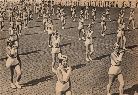 Alexander Rodchenko (1891 - 1956)  - Fencers, 1936