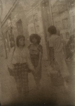 Miroslav Tichy (attribuito a) (1926 - 2011)  - On the street in Kyjov, 1960/1990