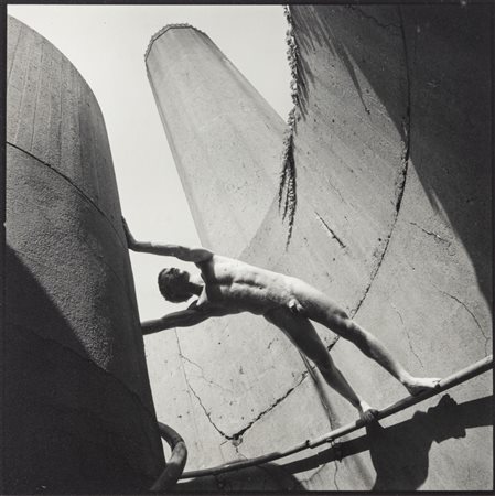 Arthur Tress (1940)  - Kent in Railing, NY, 1978