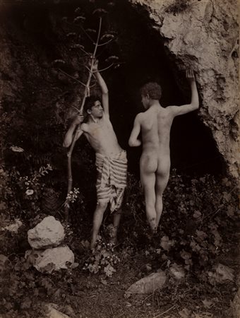 Baron Wilhelm von Gloeden (1856 - 1931)  - Senza titolo (Giovani siciliani), 1900s