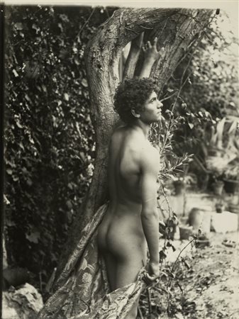 Baron Wilhelm von Gloeden (1856 - 1931)  - Senza titolo (Giovane siciliano), 1900s/1930s