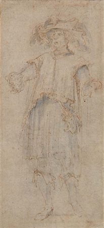 Scuola fiorentina del XVII Secolo Ritratto di Funzionario Penna e inchiostro...