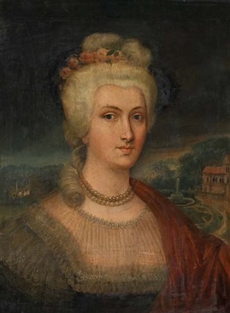 Élisabeth Louise Vigée Le Brun (cerchia di) (Parigi 1755 - Louveciennes 1842)...