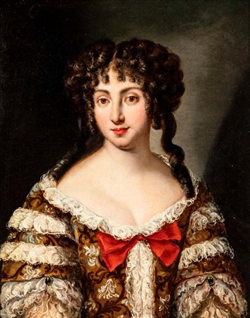 Jacob Ferdinand Voet (attribuito a) (Anversa 1639 - Parigi 1689) Ritratto di...