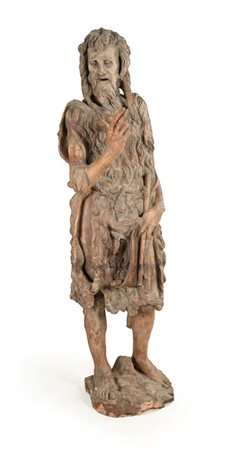 San Giovanni Battista (da Donatello) altezza cm 177 - targa cm 22x30 unito ad...