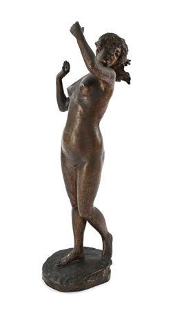 Nudo di donna altezza cm 40 Firmato e datato sulla base: "Clem. Origo 1899"