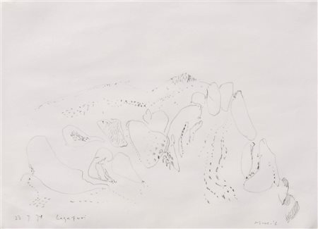 Zoran Music (Bukovica, Görz/Gorizia 1909 - Venedig/Venezia 2005) Paesaggio...