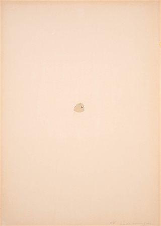 Claudio Parmiggiani (Luzzara 1943) Senza titolo, 1965;Tecnica mista su...