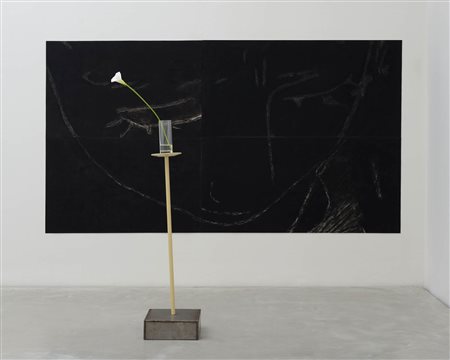 Pierpaolo Calzolari (Bologna 1943) Gravure noire, 1994;incisione su carta...