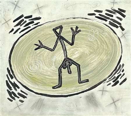 A.R. Penk (Dresden/Dresda 1939 - Zürich/Zurigo 2017) Senza titolo,...