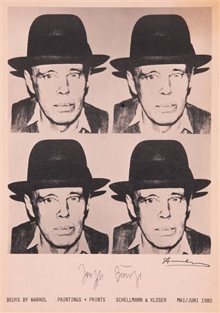 Andy Warhol (Pittsburgh 1928 - New York 1987) Beuys by Warhol, 1980;Offset su...