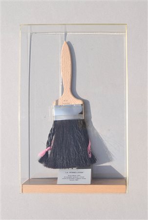 Bruno Munari (Mailand/Milano 1907 - 1998) La Pennellessa, 1970-1993;Pennello...