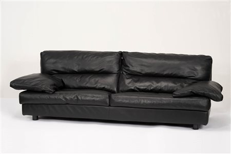 Cinova Divano;In pelle, h. 75 x 230 x 95 cm, piccoli difetti